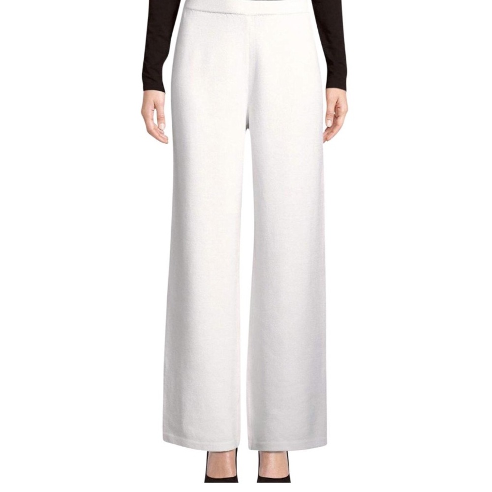 New! $660 Retail Wide Leg Pull On Trouser Pant